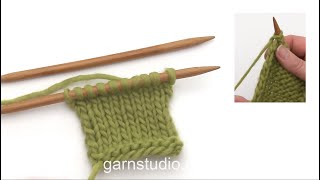 How to knit edge stitches in stockinette stitch [upl. by Ahsinuq992]