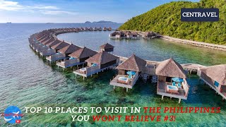 Top 10 Places To Visit In The Philippines  You Wont Believe 3 [upl. by Nyrhtak]