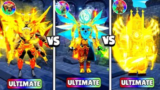 ULTIMATE ANGELIC GUARDIAN vs TITAN WARLORD CLOCKMAN vsCLOCK ULTIMATE [upl. by Akenom]