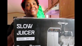 WHALL MASTICATING SLOW JUICER REVIEW [upl. by Colvin795]