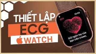 Cách thiết lập ECG trên Apple Watch tại Việt Nam  Thế Giới Đồng Hồ Short​ [upl. by Anana]