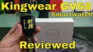 Kingwear GV68 Smartwatch  Why I cant recommend it [upl. by Ylera]