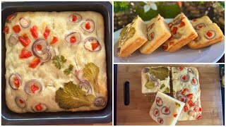 Prepare the best Focaccia Bread at Home😋Soft and Easy Bread Recipe by Meals 20 [upl. by Presber]