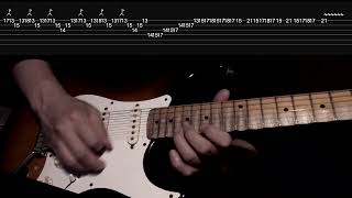 Practice Yngwie malmsteen  Lick from Evil eye 4 [upl. by Faun244]