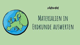 Materialien in der ErdkundeKlausur auswerten und richtig einsetzen  Das MUSST DU beachten [upl. by Isak]