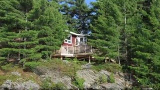 Muskoka Cottage for Rent 269 on Healey Lake near Mactier Ontario [upl. by Eltsyrc]