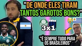 PALMEIRAS E ESTEVÃO ASSUSTARAM ARGENTINOS E CHORO URUGUAIO  PALMEIRAS 3X1 LIVERPOOL [upl. by Einahpit327]