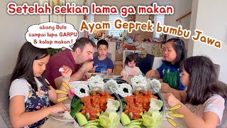 BIKIN AYAM GEPREK BUMBU JAWA SIMPEL TAPI MUANTAAAAPP [upl. by Sib]