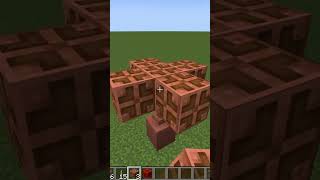 Minecraft Copper Bulb Tree shorts minecraft [upl. by Nevag]