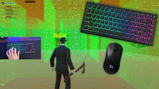 Unboxing ProjectD Tinker75  Fortnite Keyboard amp Mouse Sounds ASMR Gameplay 😍 [upl. by Atisor286]