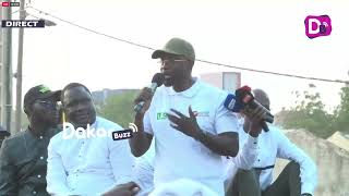 Le discours de Sonko à Koungheul [upl. by Leinadnhoj]