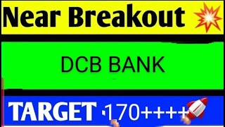 DCB BANK SHARE LATEST NEWS TODAYDCB BANK SHARE ANALYSISDCB BANK SHARE TARGETDCB BANK SHARE [upl. by Vallery]