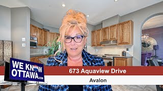 Avalon Home For Sale  673 Aquaview Drive  Hamre Real Estate Team [upl. by Ahsemit]