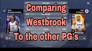 NBA Infinite Looking at Westbrook stats [upl. by Zanahs]