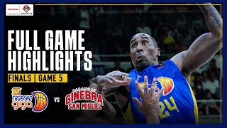 TNT vs BRGY GINEBRA  FULL GAME 5 FINALS HIGHLIGHTS  PBA SEASON 49 GOVERNORS CUP  NOV 6 2024 [upl. by Lammond]