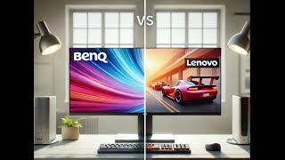 MONITOR COMPARISION BETWEEN BENQ GW2480 AND LENEVO L22e 40 [upl. by Eynobe869]