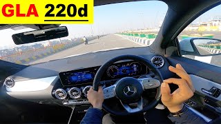 New Mercedes GLA 220d 4MATIC Drive Review l Luxury start from this SUV [upl. by Nyrual]