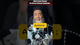 CÜBBELİ Ahmet Hoca saldırı açıklaması shorts [upl. by Gmur175]