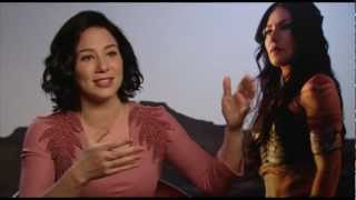 JOHN CARTER interview with Lynn Collins Dejah Thoris [upl. by Aniuqaoj]