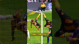 When two players attempt a bicycle kick on the same ball [upl. by Amolap]