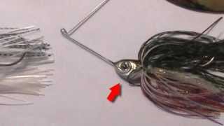 Free Bass Lures Super Spin Spinner Bait [upl. by Goodman86]