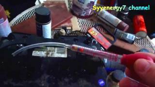 Using a Car Battery Hydrometer  testing each cell [upl. by Israel]