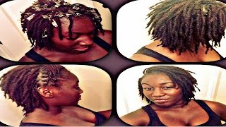 How To Palm Roll and Comb Twist DreadLocks [upl. by Kerwin563]