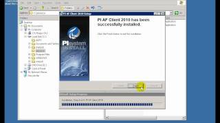 OSIsoft Install PI AF Part 2 AF Client ClientServer Connections PI AF Security v2010 [upl. by Rizika]