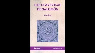 🔮Las clavículas de Salomón🔮 Anónimo Sinopsis opinión y curiosidades [upl. by Ellenohs82]