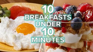 Breakfasts In Under 10 Minutes [upl. by Naffets]