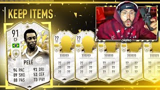 MY 5 ICON PACKS PELE FIFA 22 [upl. by Valerle]