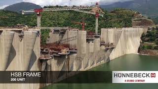 GIBE 3 Hydroelectric Project with Hünnebeck Formwork [upl. by Hackney350]