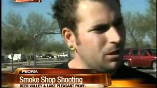 PD 2 found dead in Peoria smoke shop shooting [upl. by Aneek]