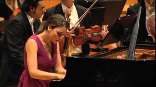 Olga Scheps plays Tchaikowsky Piano Concerto No 1 in Munich  Gasteig [upl. by Atinal]