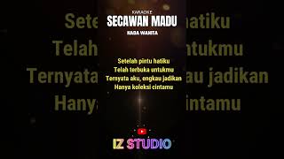 KARAOKE SECAWAN MADU shorts shortvideo shortsviral izstudio [upl. by Retsbew]