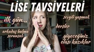 Liseye Başlayanlara Tavsiyeler [upl. by Ulick]