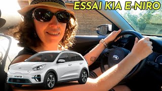 KIA eNiro  Camille teste le SUV électrique de KIA et elle adore [upl. by Nitsuga]