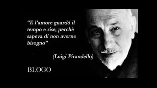 LUIGI PIRANDELLO E IL DRAMMA DEL VEDERSI VIVERE [upl. by Anileuqcaj]