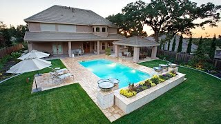 TOP 100 LANDSCAPING AROUND INGROUND POOL DESIGN  TIPS FOR DECORATING STUNNING BACKYARD POOL IDEAS [upl. by Belda]