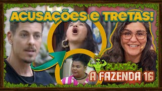 🐔AFazenda16 Tretas Sacha confronta Vanessa e Gizelly cutuca Flora descobre que não é confiável [upl. by Thaddaus455]