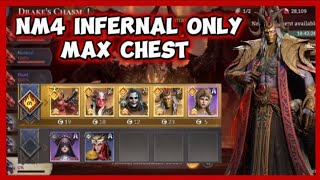 Guild Boss 1 NM4  INFERNAL ONLY  Max Chest 50k  Lord Phineas any good Watcher of Realms [upl. by Ailyt]