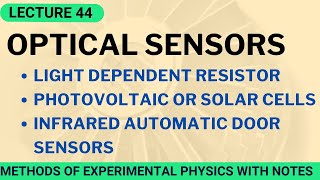 The Basics of Optical Sensors  Different types of optical sensors  How to use optical sensors [upl. by Marozas]