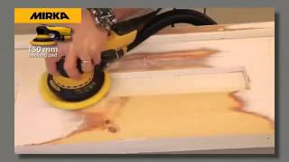 Efficient Heavy Duty Paint Removal Sanding using Abranet HD  from Rest Express [upl. by Anawad]