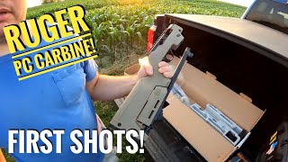 Ruger PC Carbine First Shots FDE Model How Will It Perform [upl. by Crespo]