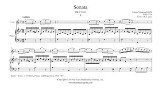 Bach  Siciliano BWV 1031  Violin [upl. by Gualterio]