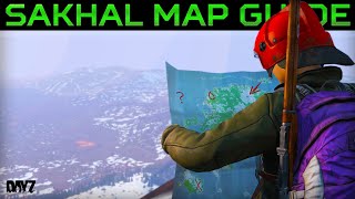 The Top Loot Locations on Sakhal  DayZ Frostline Map Guide [upl. by Leumas727]