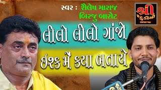 SHILESH BAPU ampBIRJU BAROT લીલો ગાજો  ઇશ્ક મેં ક્યાં બતાયે [upl. by Mendoza]