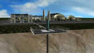 Geothermal Energy Process [upl. by Lyrred]