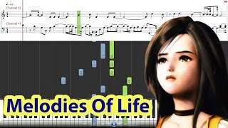 Piano Tutorial Melodies Of Life Final Fantasy IX Themes  Shiratori Emiko [upl. by Nylorak]