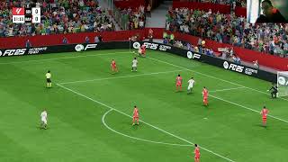 Sevilla vs My reactions and comments gameplay EA Sports FC 25 [upl. by Inasah]